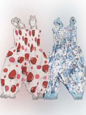 Baby Girls Romper Set